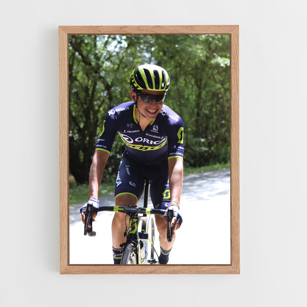 Poster La Route du Criterium – affiche Cyclisme (vue 4)
